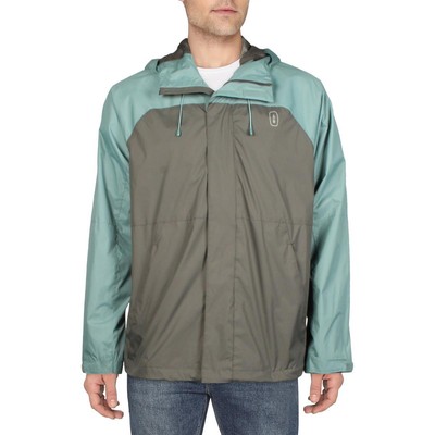 

Мужской синий водостойкий плащ с капюшоном BASS OUTDOOR  BHFO 4116, BA42J141