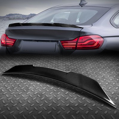 ДЛЯ 15-20 BMW 4-Й СЕРИИ КАРБОНОВЫЙ СПОЙЛЕР ЗАДНЕЙ КРЫШКИ БАГАЖНИКА В СТИЛЕ PSM С УТИНЫМ КЛЮВОМ