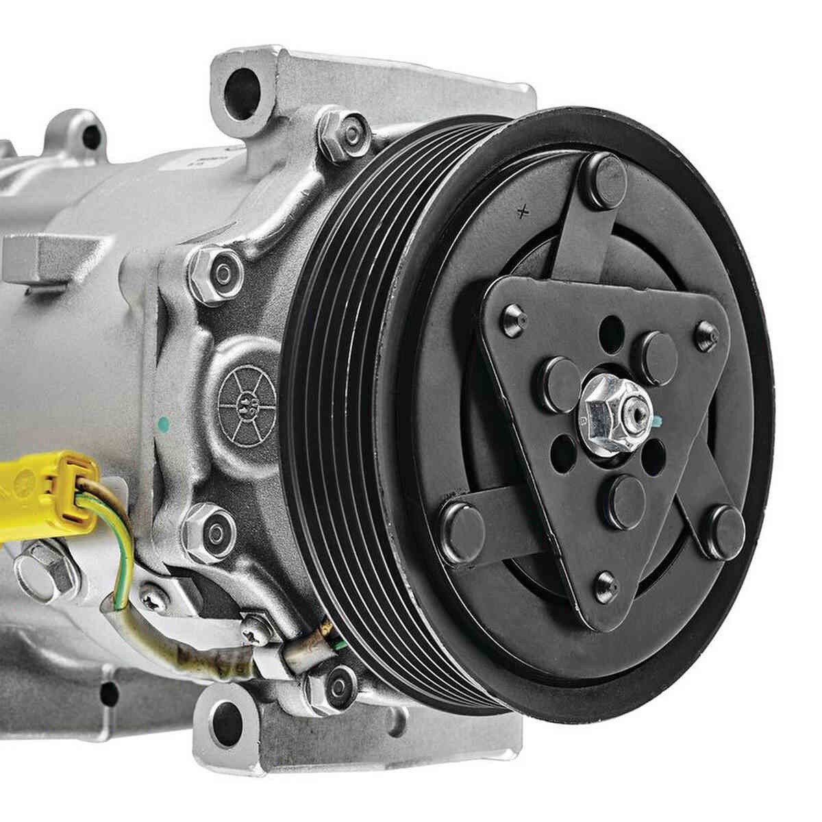 Klimakompressor 12 V R 134a Ø 123 mm VALEO für u.a. PEUGEOT 407