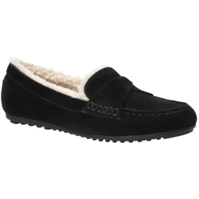Bella Vita Womens Prentice Black Loafer Slippers Shoes 8 Medium (B,M) BHFO 2307