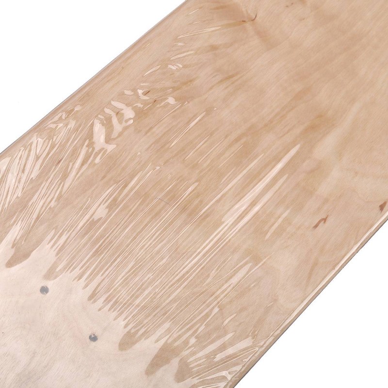 7-Layer Blank Skateboard Decks Double Concave Maple Natural Skate Board 2PCS