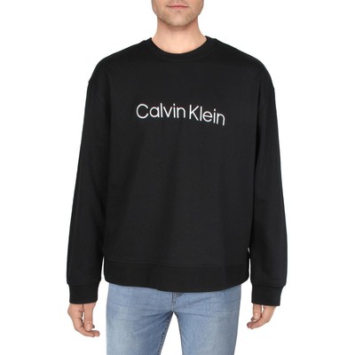 Мужской черный пуловер с логотипом Calvin Klein M BHFO 6776