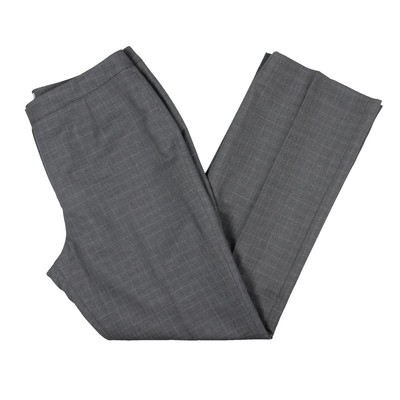 Женский костюм Le Suit в серую клетку, офисная рабочая одежда, брючные брюки 12 BHFO 9853