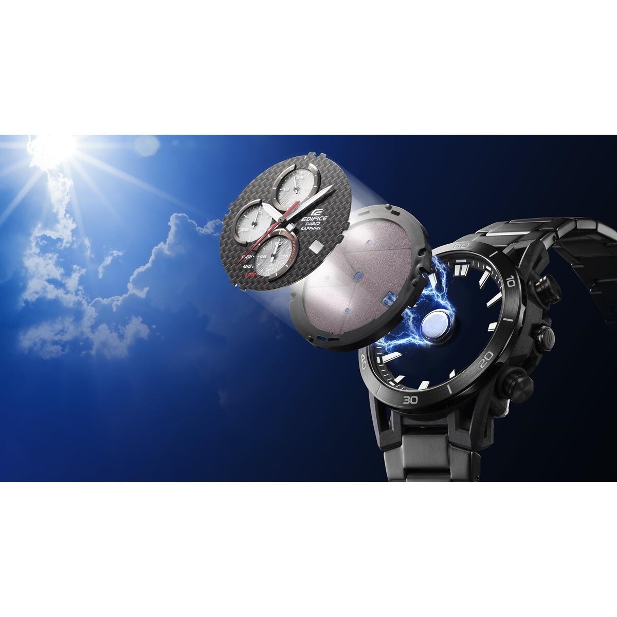Pre-owned Casio Psl  Edifice Efs-s641tms-1ajr Tom's Starlet Kp47 50th Anniversary Model