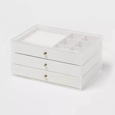 3 Drawer Acrylic Accessory Organizer - Brightroom 