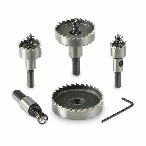1280mm HSS Lochsägen Bohrer Set für Edelstahl Metallbohrer Eisen Kronenbohrer