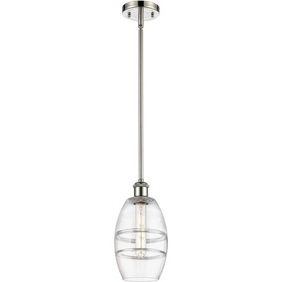 Innovations Lighting 516-1S-PN-G557-6CL Ballston Vaz Mini Pendant