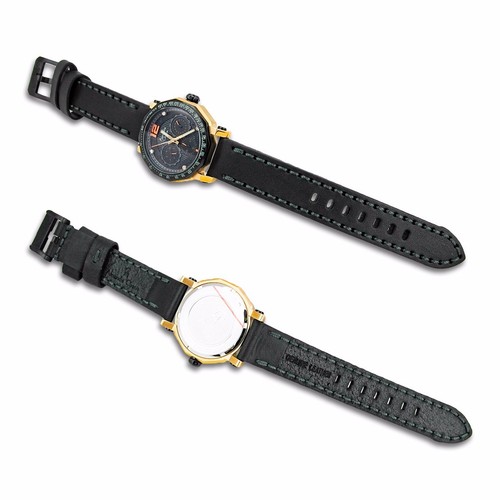 Pre-owned Alexandre Christie 6373bf Women's Sport Wrist Watch 37mm Vx3j Case Leather Strap