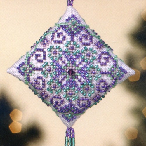 Royal Orchid Tiny Treasured Diamond Bead Kit Mill Hill 2013