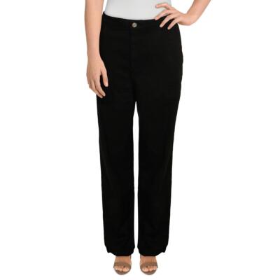 

Black Orchid Womens Becca Черные широкие джинсы средней посадки со складками  BHFO 0251, So black, Becca