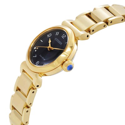 Pre-owned Citizen L Mae Grey Dial Ladies Watch Em1132-88h