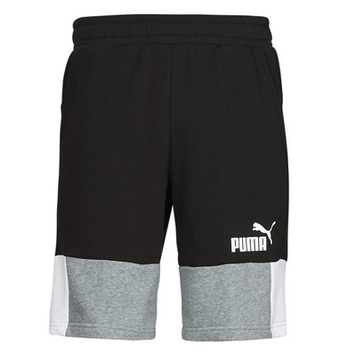 Мужские шорты Puma Black/White/Grey ESS+ Block 10