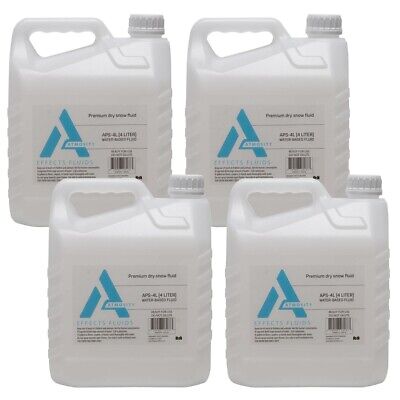 Elation Professional APS-4L Atmosity APS Snow Machine Fluid (4) 4 Liter Bottles
