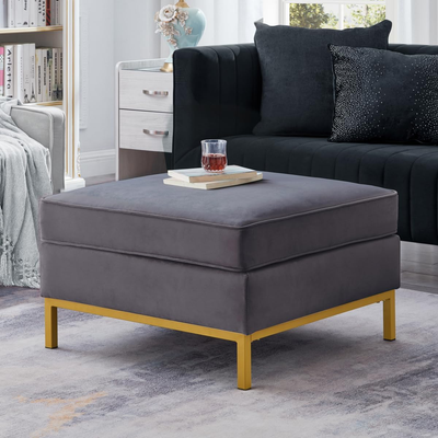 Mid century sale sofa with ottoman