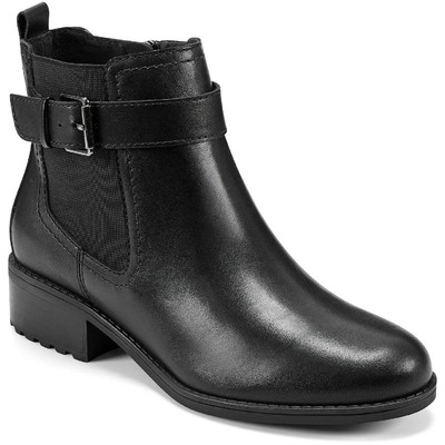 Женские ботильоны Easy Spirit Rae черного цвета с пряжкой, ширина ботинок 11 см (C, D, W), BHFO 9048