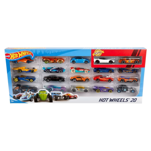 Hot Wheels ミニカーセット20台 Hot Wheels 20 Pack Assorted Collection Perfect for Kids Diecast