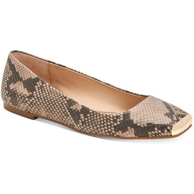 

Женские балетки Alfani Neptoon Tan Toe Cap 7 Medium (B,M) BHFO 6653, Snake print, Neptoon