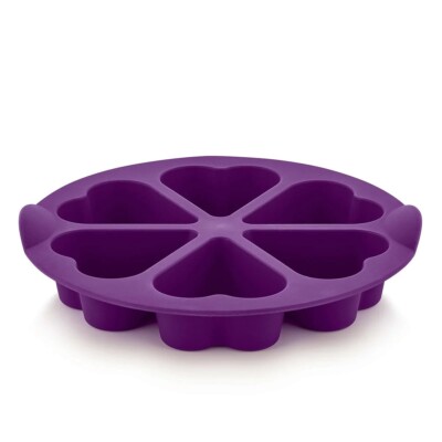 Tupperware Silicone Mini Hearts Form New Free Shipping