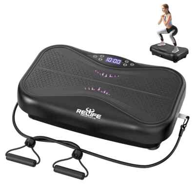 Vibration Platform Plate Whole Body Exercise Fitness Massager Machine Slim