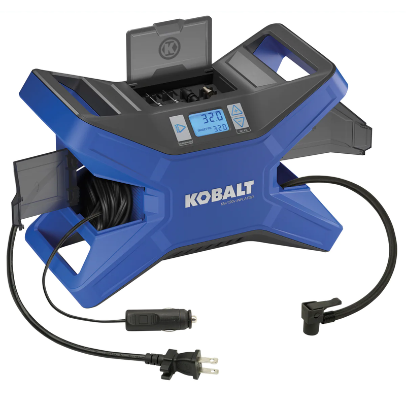 120-Volt Function Air Inflator (Power Source: Car; Electric)