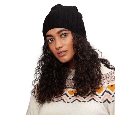 

Шапка-бини Pistil Adore — женская, черная, один размер, Черный, Pistil