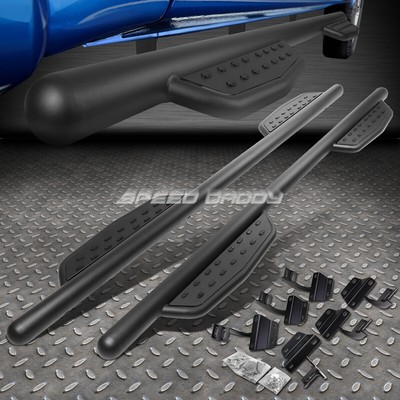 ДЛЯ 15-20 АВТОМОБИЛЕЙ FORD F150 CREW CAB 3 МАТОВО-ЧЕРНЫЕ БОКОВЫЕ ПОДНОЖКИ NERF