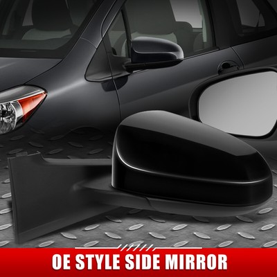 ДЛЯ 14 TOYOTA YARIS OE STYLE РУЧНАЯ РЕГУЛИРОВКА ДВЕРНОГО ЗЕРКАЛА ЗАДНЕГО ВИДА СЛЕВА ОТ ВОДИТЕЛЯ