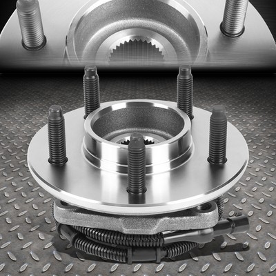 ДЛЯ 00-04 FORD F-150 HERITAGE 4WD С 5-ВЫСТУПАЮЩИМИ ШПИЛЬКАМИ СТУПИЦА ПОДШИПНИКА ПЕРЕДНЕГО КОЛЕСА В СБОРЕ