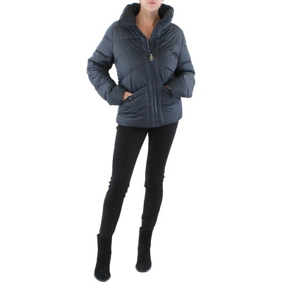 

Женская черная стеганая короткая теплая куртка-пуховик Barbour  BHFO 0609, Черный, LQU1411NY91