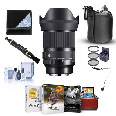 Объектив Sigma AF 35mm f/1.4 DG DN ART с L-образным креплением и комплектом программного обеспечения для Mac