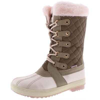 

Розовые зимние ботинки Khombu Girls Sydney, обувь 13, средний размер (B,M), Little Kid BHFO 7088, Blush, Sydney