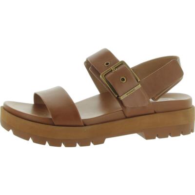 Vionic Womens Torrance Leather Ankle Strap Slingback Sandals Shoes BHFO 4142