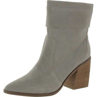 Женские замшевые сапоги до середины икры Blondo Womens Sinner серого цвета 9.5 Medium (B,M) BHFO 9524