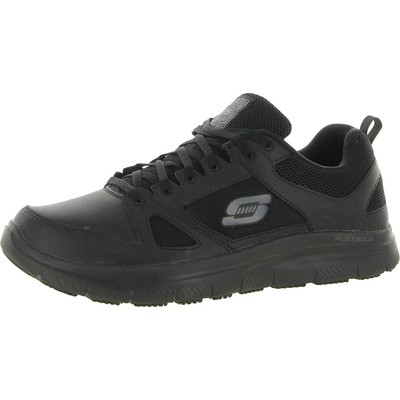 

Мужские рабочие туфли Skechers Flex Advantage SR черные 9.5 Medium (D) BHFO 2957, Черный
