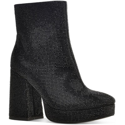 Дикая пара женских ботильонов на платформе Coraa черного цвета на платформе 6,5 см (B, M) BHFO 7633
