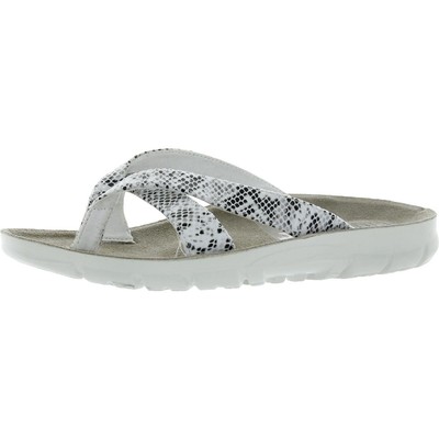 

Женские сандалии Cliffs by White Mountain Best Of Footbed 7 Medium (B,M) BHFO 7653, White/es print