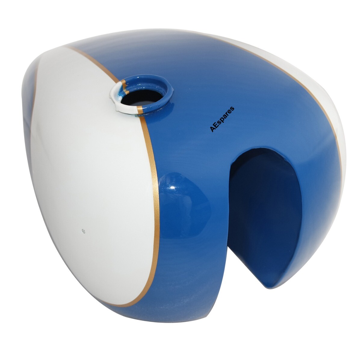 Fits Triumph T150 Trident Blue Painted Petrol Gas Fuel Tank Reproduction 