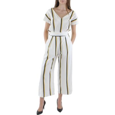 

Женский комбинезон Sancia Marysa Tencel Blend с v-образным вырезом и широкими штанинами BHFO 2768, Bonneau stripe