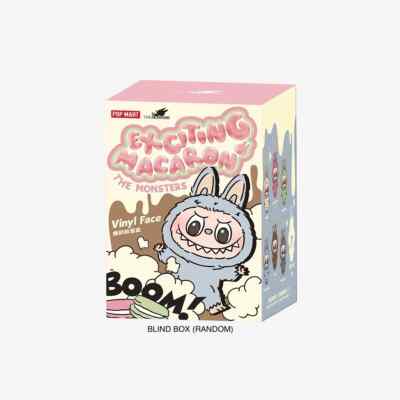 Lab-u-B-U Macarons Bunny – Mystery Mascot Art Toy Keychain | Inspired by V1