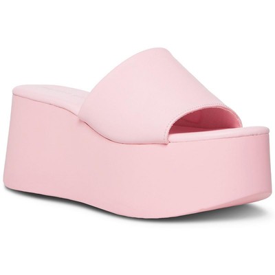 

Женские сандалии на танкетке с мягкой стелькой Madden Girl, обувь BHFO 9349, Pink paris, Cake