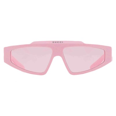 GUCCI GUCCI PINK BROWLINE UNISEX SUNGLASSES GG1591S 003 58 GG1591S 003 58