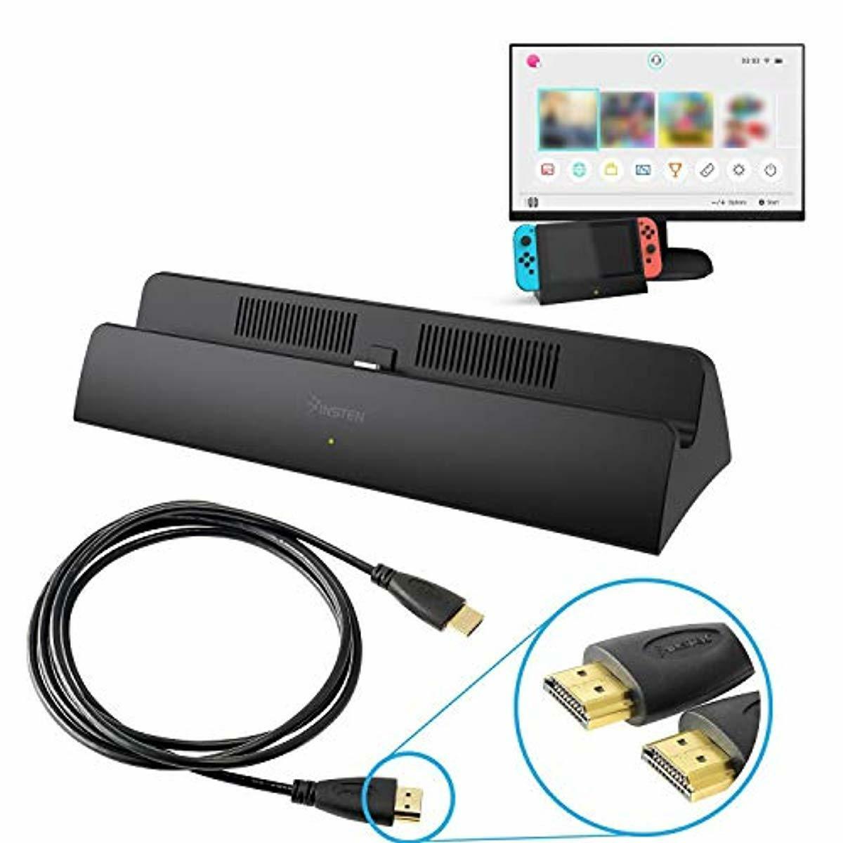 Insten For Nintendo Switch TV Dock Station HDMI Adapter ...