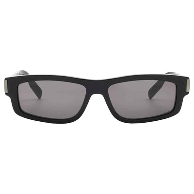 Pre-owned Dior Smoke Rectangular Men's Sunglasses Cd Icon S2i 14a0 Dm40123i 01a 55 In Gray
