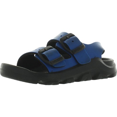 

Синие резиновые сандалии на плоской платформе для мальчиков Birkenstock 24 Medium (D) BHFO 5168, Синий