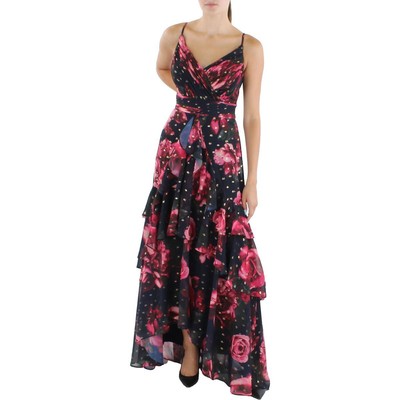 Женское темно-синее макси-платье Xscape с ярусами для особых случаев, 2 BHFO 0185