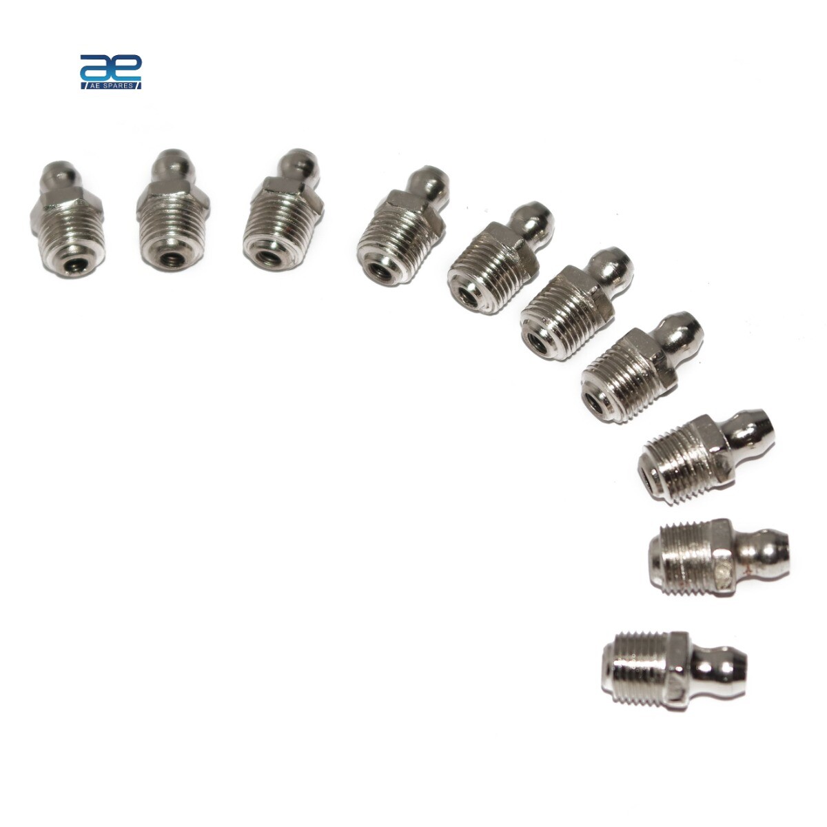 GREASE NIPPLE STRAIGHT 1/8 BSP JCB 3CX PARTS PACKS OF 10 UNIT  