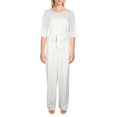 Женский комбинезон-панель с петельками цвета слоновой кости DKNY 16 BHFO 6375