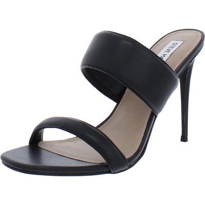 

Steve Madden Женские туфли на каблуке из искусственной кожи цвета лебедя черного цвета 7, средний (B,M) BHFO 1602, Черный, Swan