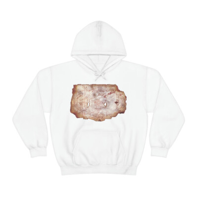 Unisex Heavy Blend  Hooded sweatshirt ~ The Gonnies ~ map