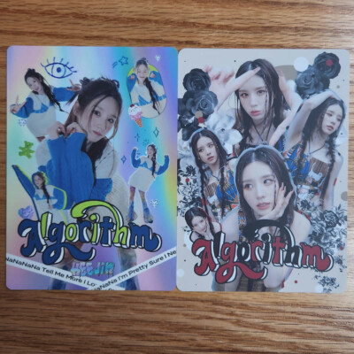 Heejin Official Visual Card 2pcs Set 1st Solo Mini Album K Genuine Kpop